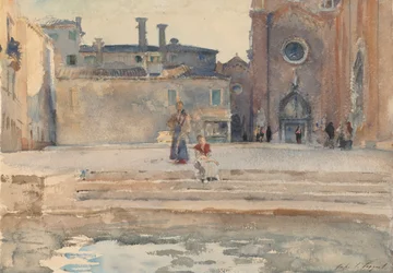 Campo dei Frari, Venedig, 1880-82